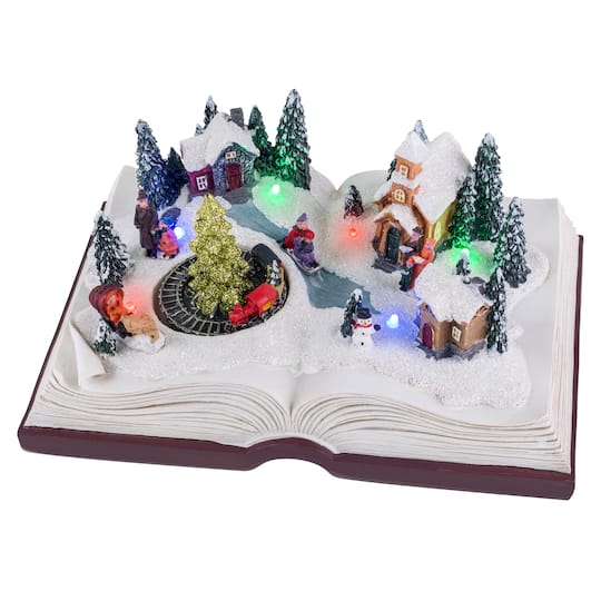 Animated Christmas Winter Musical Storybook By Mr. Christmas | Michaels�